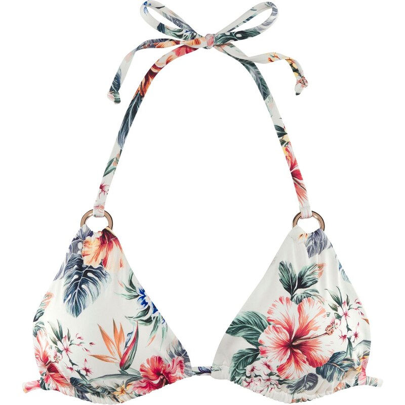 LASCANA Bikinový top zmiešané farby / biela 64075695