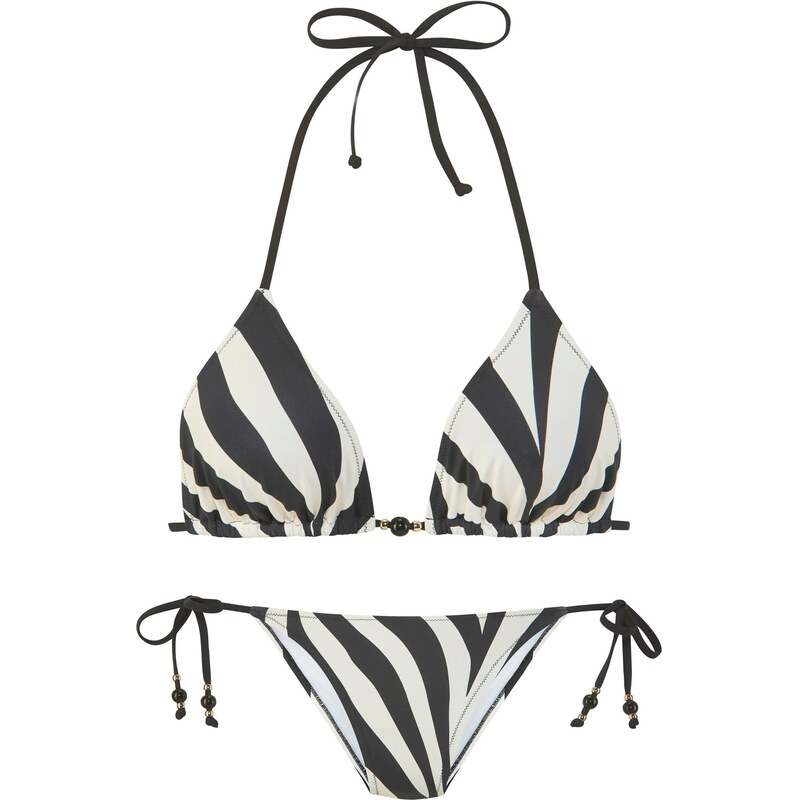 FRENCH CONNECTION Bikiny čierna / biela 64201337