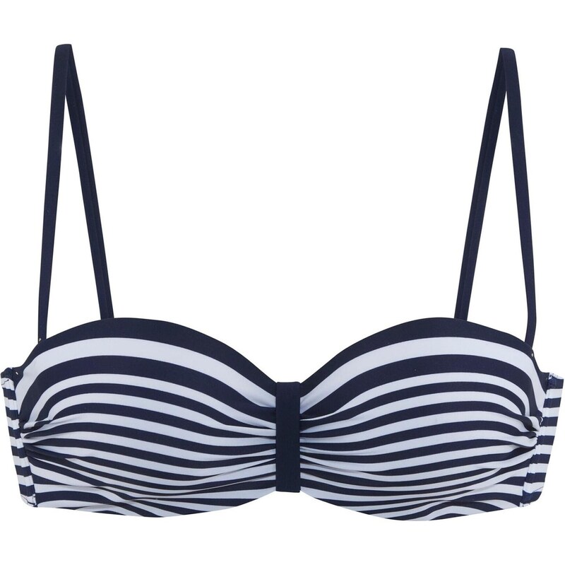 LASCANA Bikinový top námornícka modrá / biela 64075727