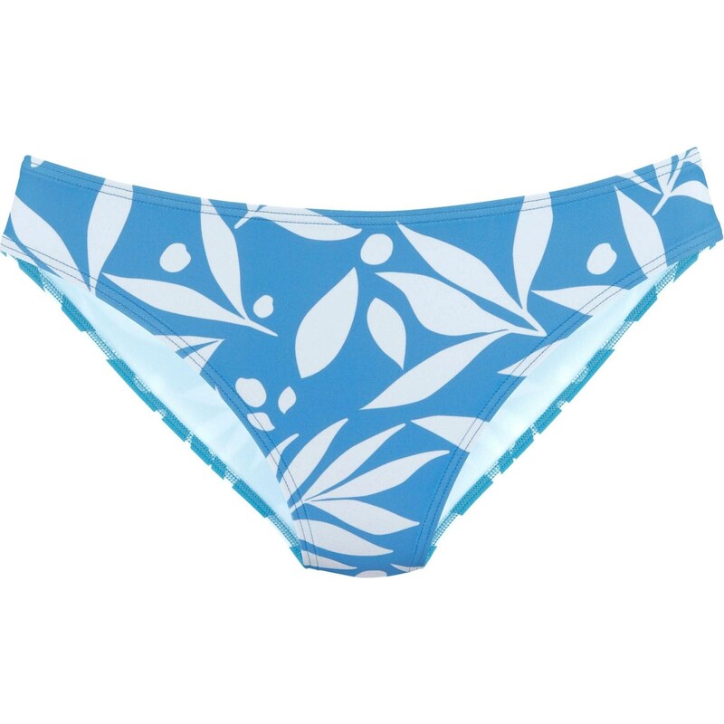 LASCANA ACTIVE Športové bikinové nohavičky nebesky modrá / šedobiela 65649311