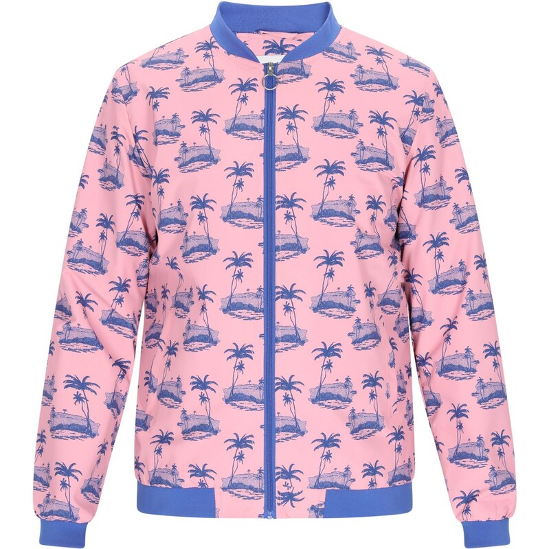 MO Prechodná bunda modrá / ružová 65876388