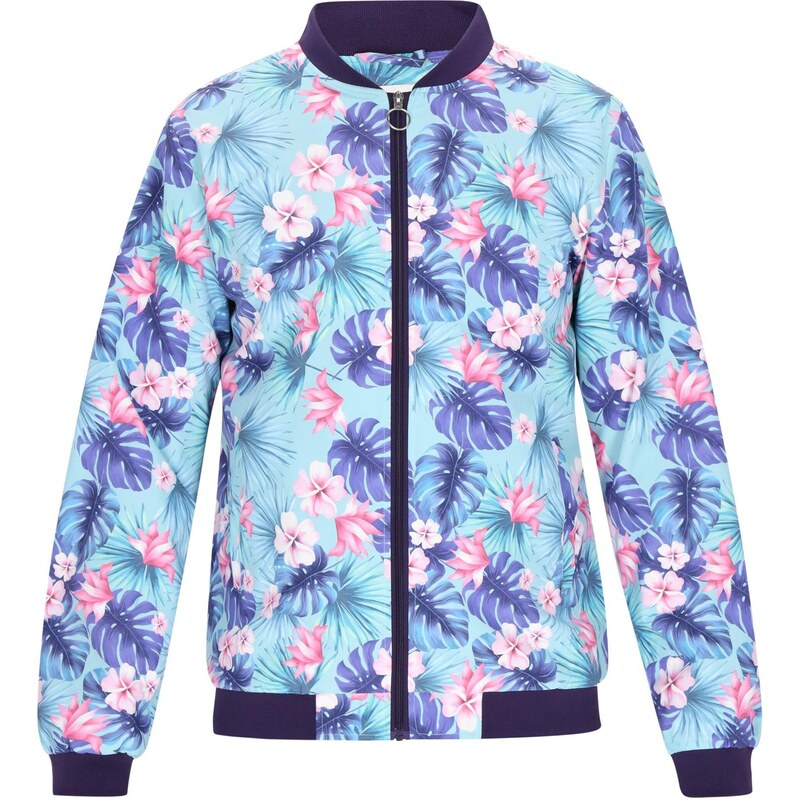 MO Prechodná bunda modrá / svetlomodrá / ružová 65876399