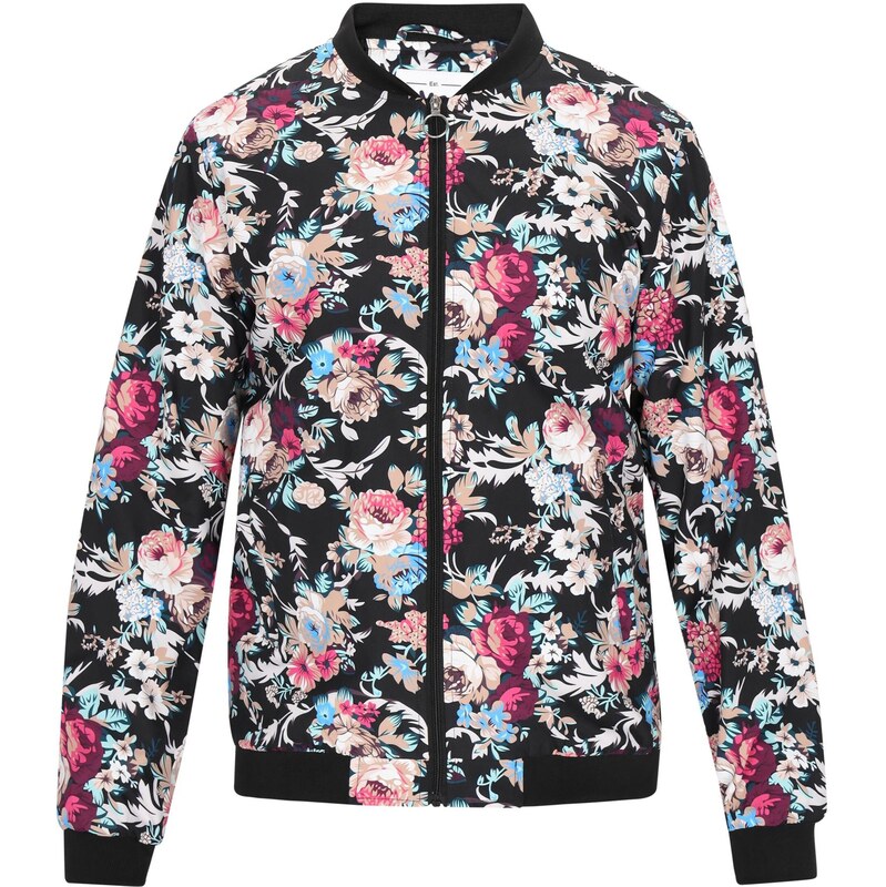 MO Prechodná bunda béžová / svetlomodrá / malinová / čierna 65876395