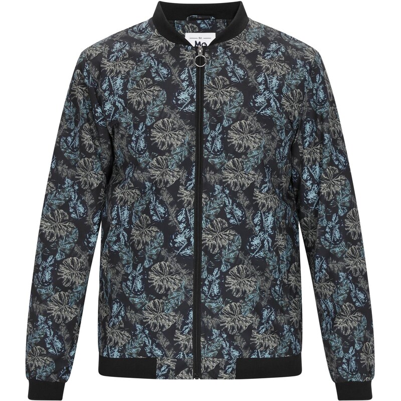 MO Prechodná bunda svetlomodrá / sivá / čierna 65876416