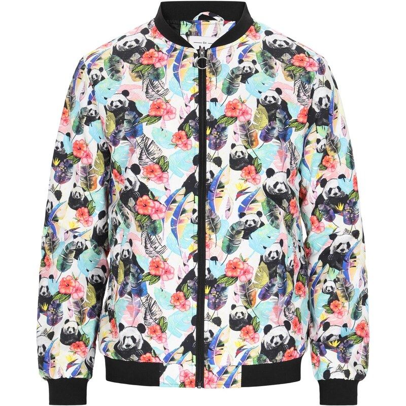 MO Prechodná bunda azúrová / staroružová / čierna / biela 65876411