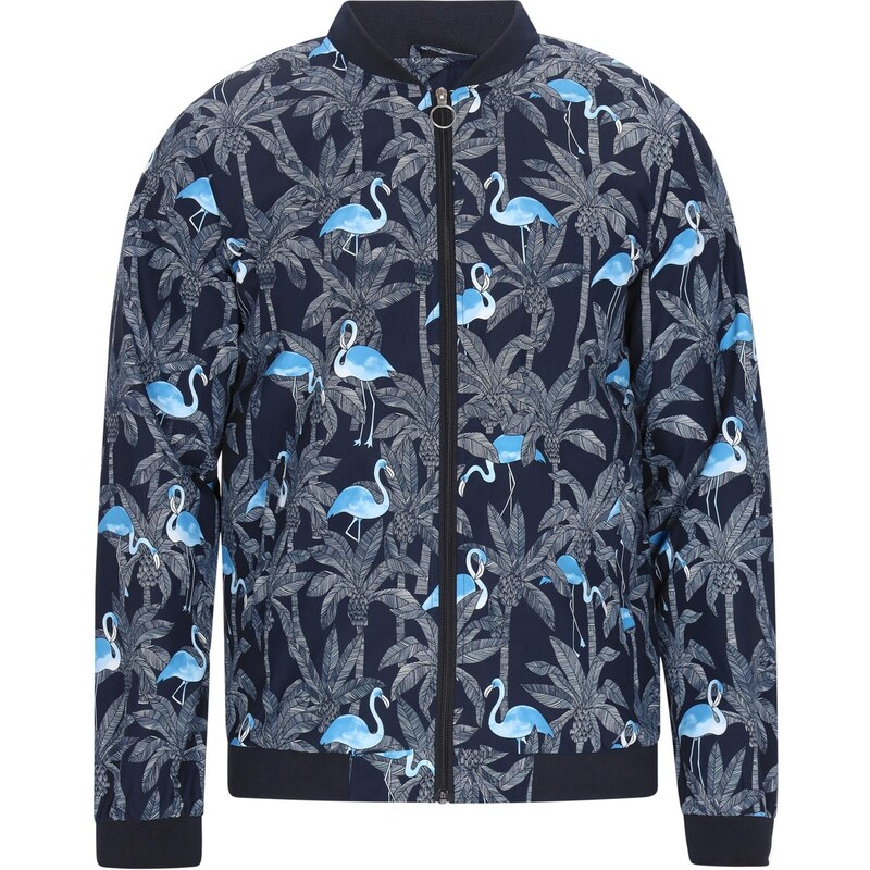 MO Prechodná bunda modrá / čierna 65876434