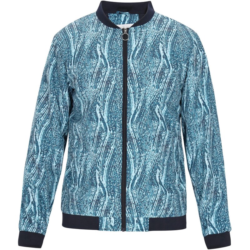 MO Prechodná bunda modrá / svetlomodrá 65876426