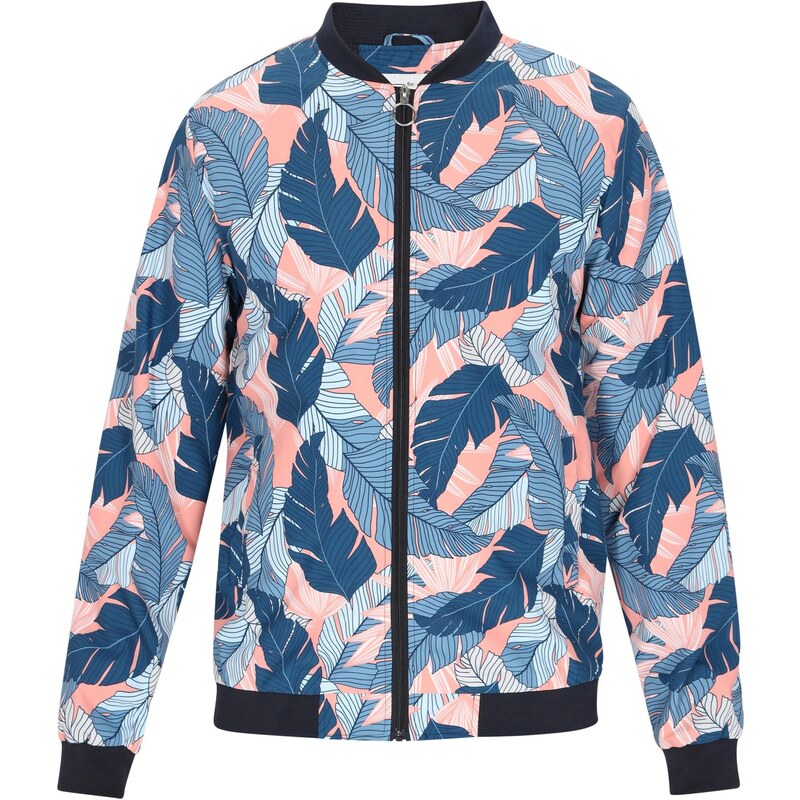 MO Prechodná bunda modrá / námornícka modrá / svetlomodrá / ružová 65876439