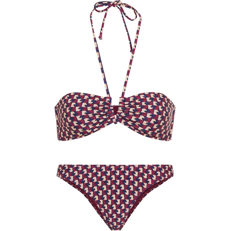 LSCN by LASCANA Bikiny krémová / námornícka modrá / bordová 64427937