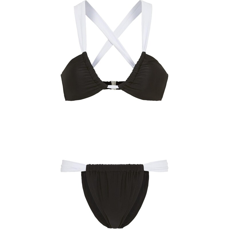 LSCN by LASCANA Bikiny čierna / biela 64427955