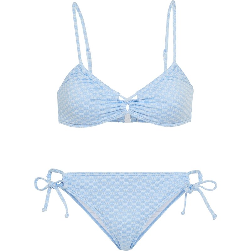 LSCN by LASCANA Bikiny svetlomodrá / šedobiela 64427950