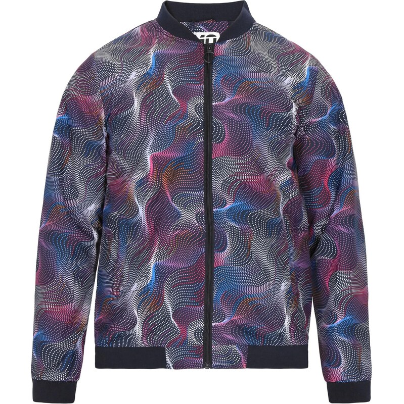 Mo ATHLSR Prechodná bunda modrá / námornícka modrá / ružová / biela 64395338