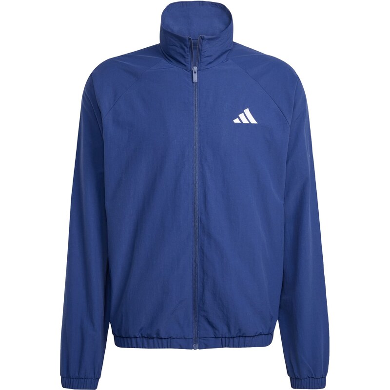 ADIDAS SPORTSWEAR Športová bunda Essential tmavomodrá / biela 64458036