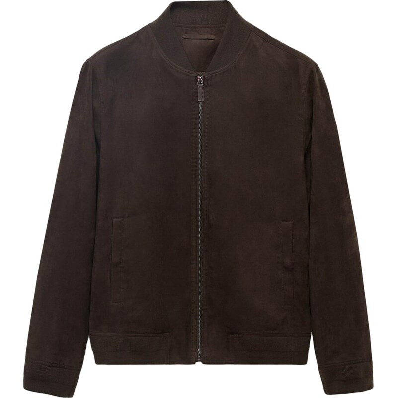 MANGO MAN Prechodná bunda Bero čokoládová 64265456