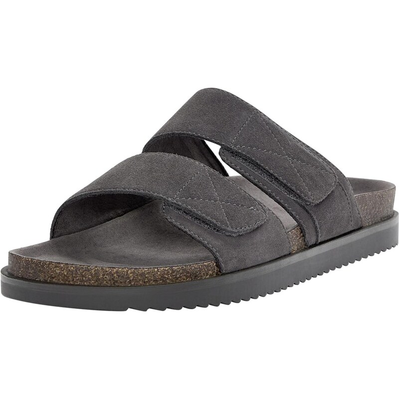 Pull&Bear Šľapky tmavosivá 64063321