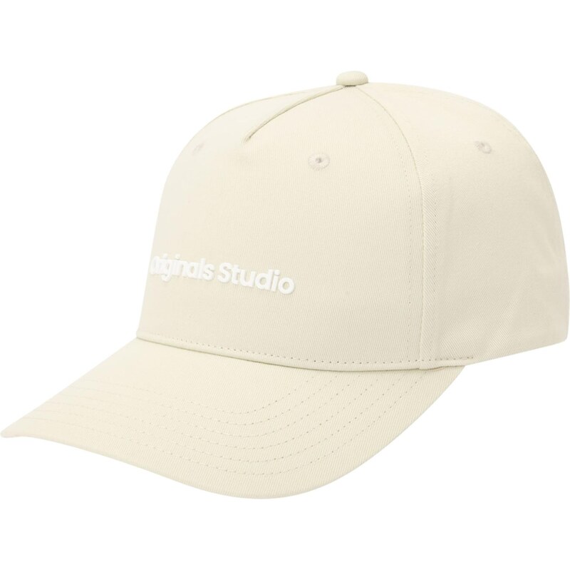 JACK & JONES Čiapka 'JACVESTERBRO' pastelovo zelená / biela