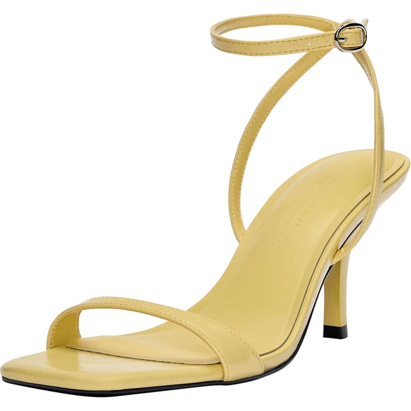 Pull&Bear Remienkové sandále tmavožltá 65482268