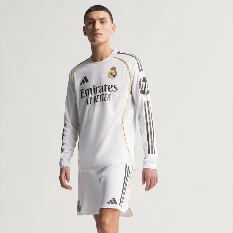 Adidas Autentický domáci dres s dlhým rukávom Real Madrid 25/26 64063477