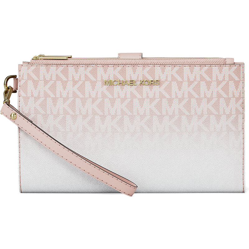 Michael Kors Peněženka Jet Set Large Ombré Signature Logo Wristlet 64071767