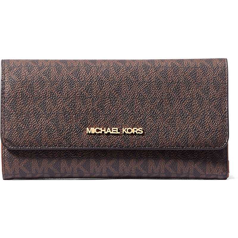 Michael Kors peněženka Jet Set Large Signature Logo Tri-Fold Wallet 64071768