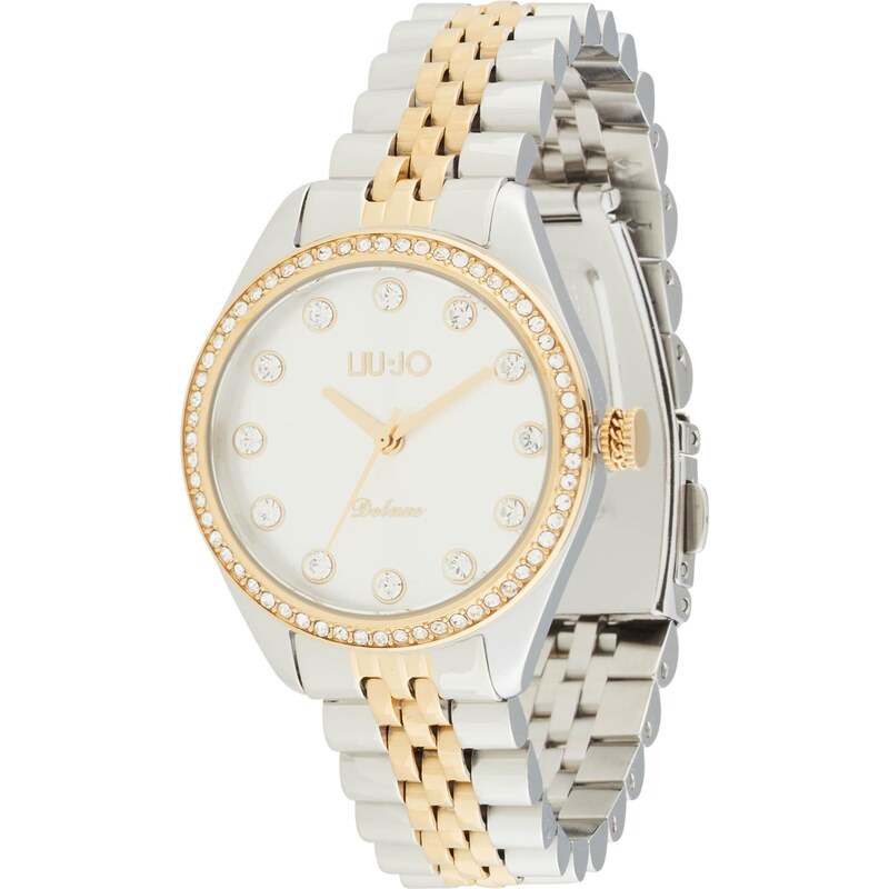 Liu Jo Analógové hodinky Deluxe zlatá / strieborná / priehľadná / 64072058