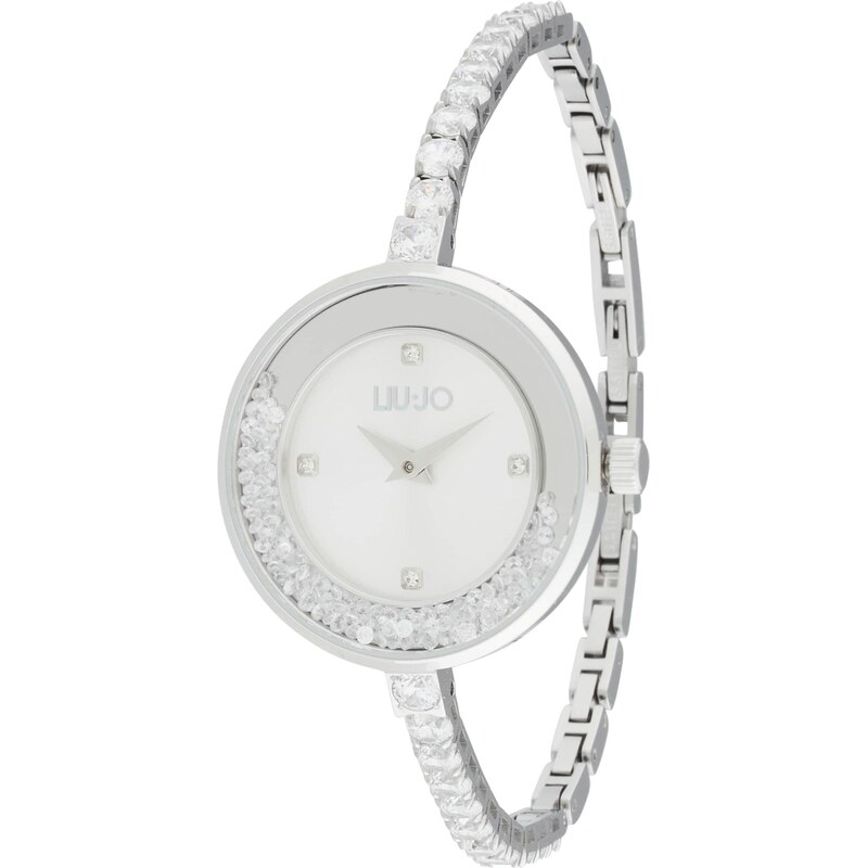 Liu Jo Analógové hodinky Dancing Gala strieborná / priehľadná 64072075