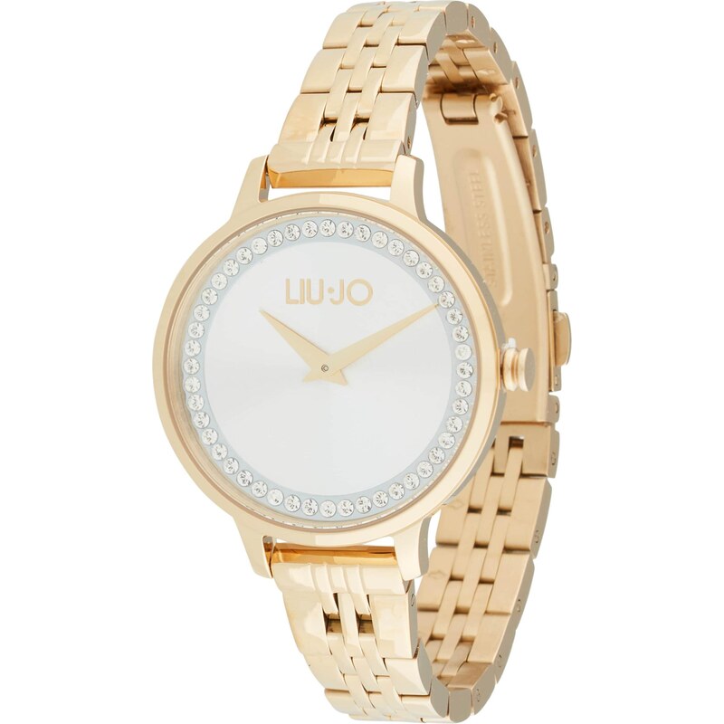 Liu Jo Analógové hodinky pastelovo modrá / zlatá / priehľadná / biela 64072105