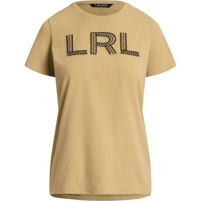 Lauren Ralph Lauren Tričko béžová / čierna 64072244