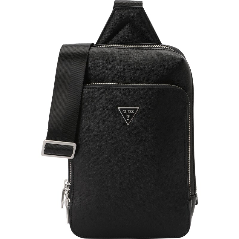 GUESS Taška cez rameno MILANO CROSSOVER čierna 64072287