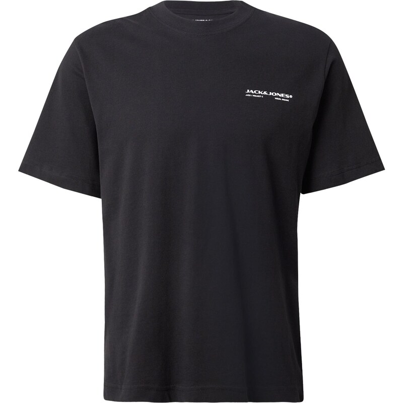 JACK & JONES Tričko JCOCALMA svetlomodrá / svetlooranžová / čierna / 64072338