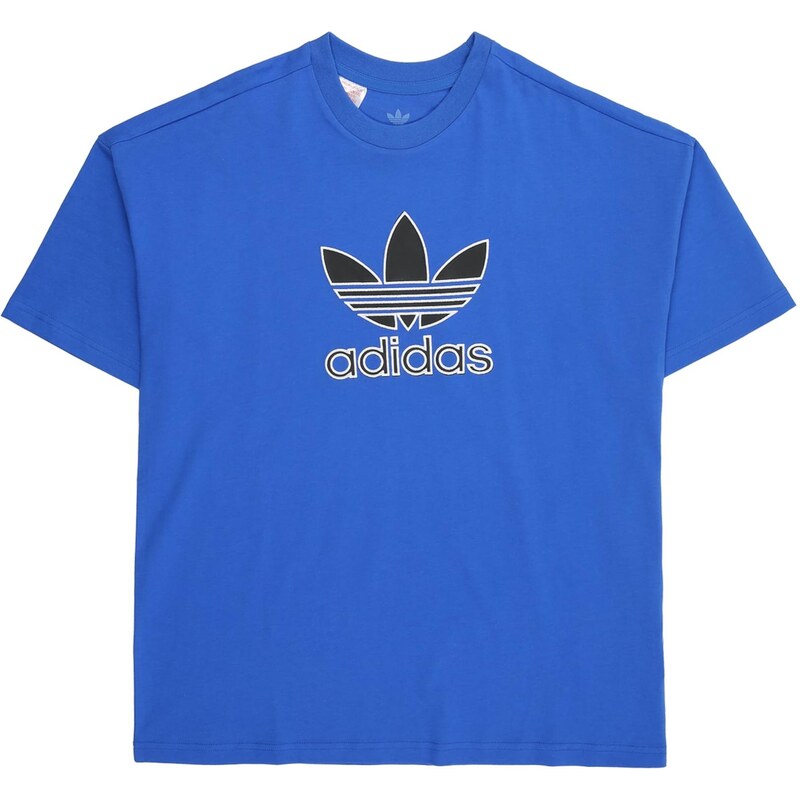 ADIDAS ORIGINALS Tričko Trefoil kráľovská modrá / čokoládová / biela 64072362