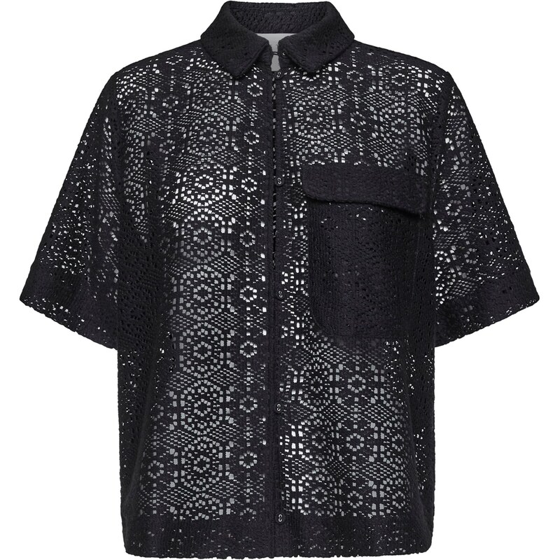 SISTERS POINT Blúzka ELSIA čierna 64072136