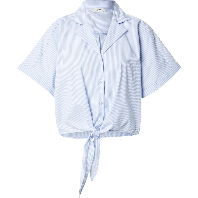 JDY Blúzka JDYMIO svetlomodrá / biela 64072247