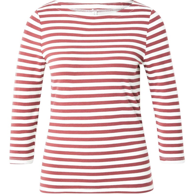 ONLY Tričko ONLFIFI vínovo červená / biela 64072408