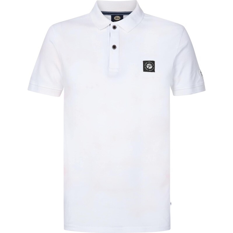 Petrol Industries Tričko Marlin čierna / biela 64071820