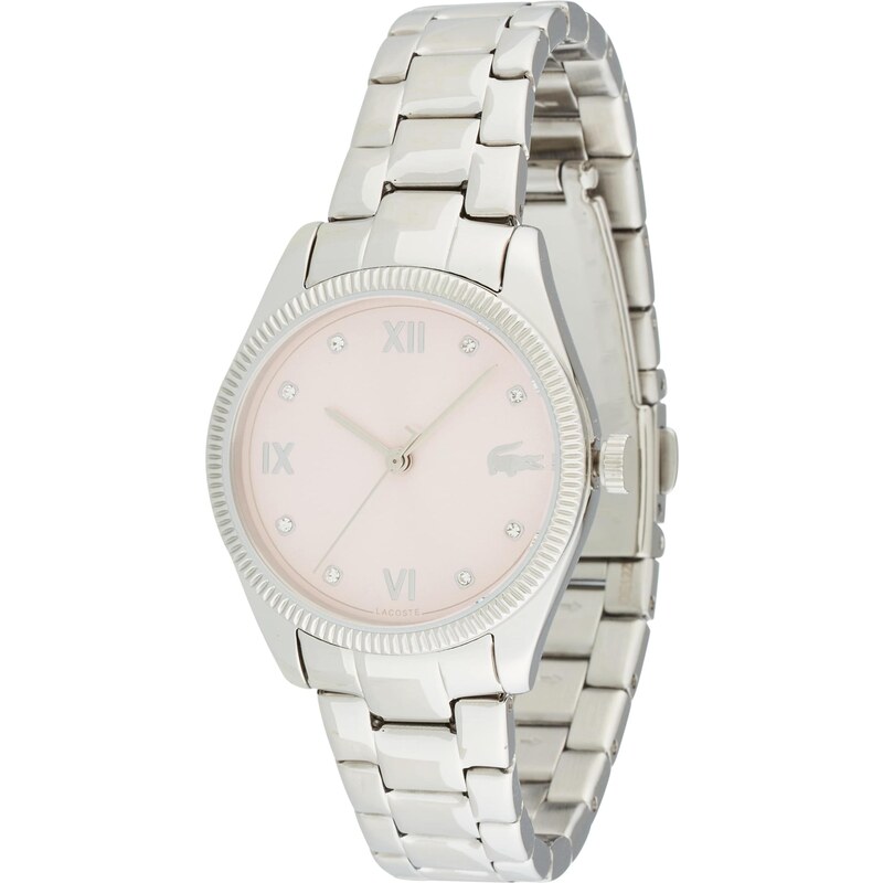 LACOSTE Analógové hodinky PARISIENNE ružová / strieborná 64072072