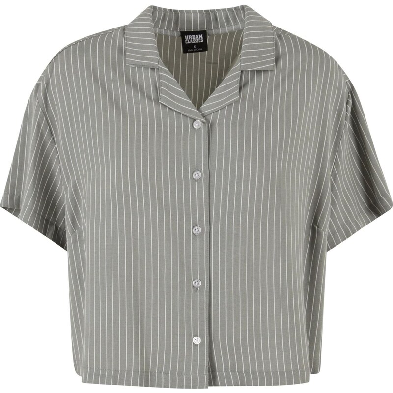 Urban Classics Tričko Ladies Resort Shirt olivová 65878878