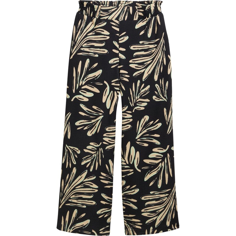 TOM TAILOR DENIM Nohavice béžová / mätová / čierna 64395394