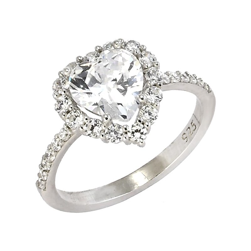 Strieborný prsteň Glare 914 64079346