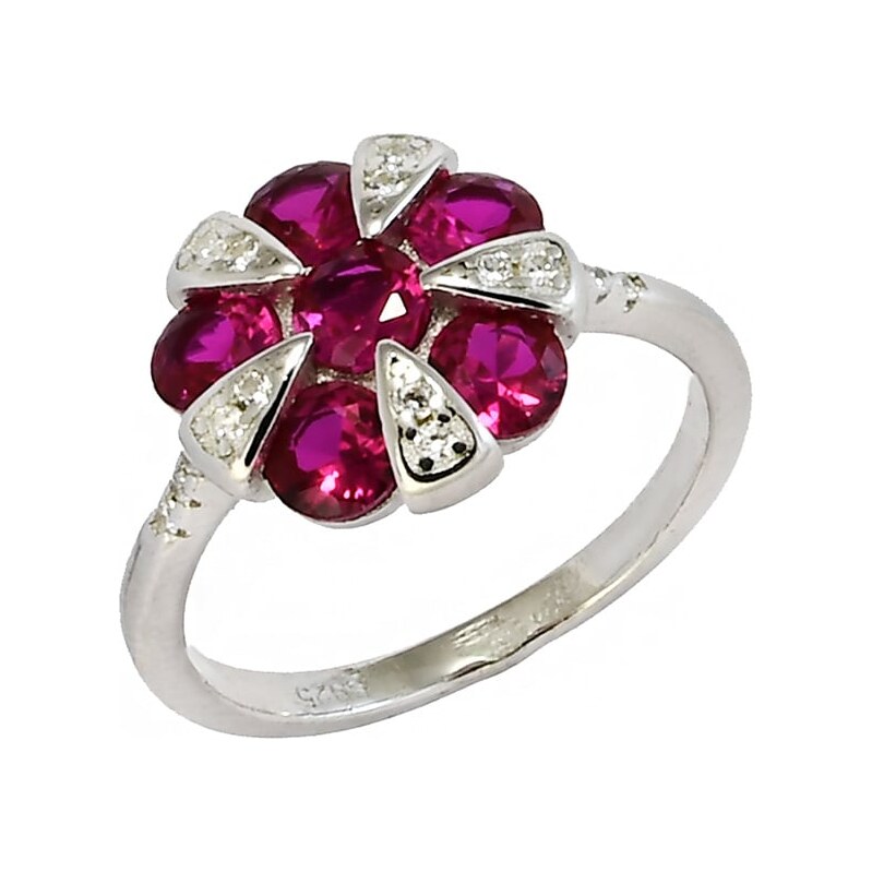 Strieborný prsteň Glare 615 64079347