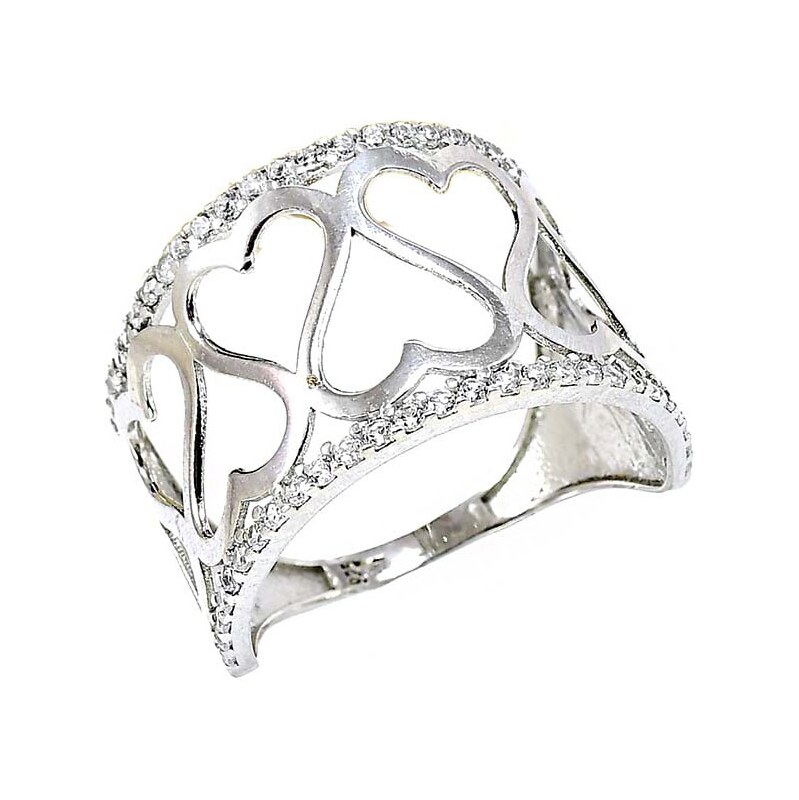 Strieborný prsteň Glare 924 64079353