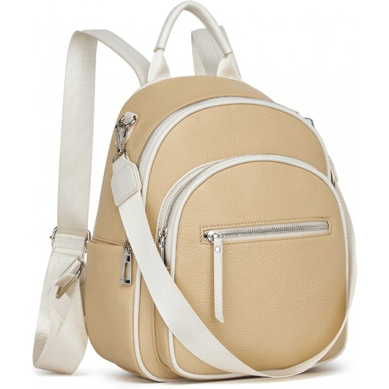 Miss Lulu Ruksak - malý s crossbody popruhom, žltý 66042436