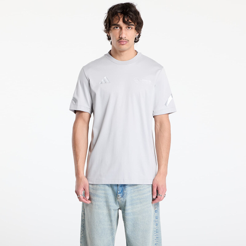 adidas Performance Tričko adidas x Mercedes AMG Silver Tee Grey Two M 64083343