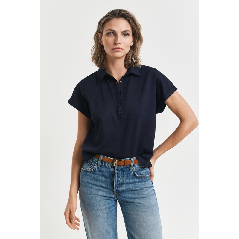 POLOKOŠEĽA GANT SS PIQUE POLO EVENING BLUE 64087611
