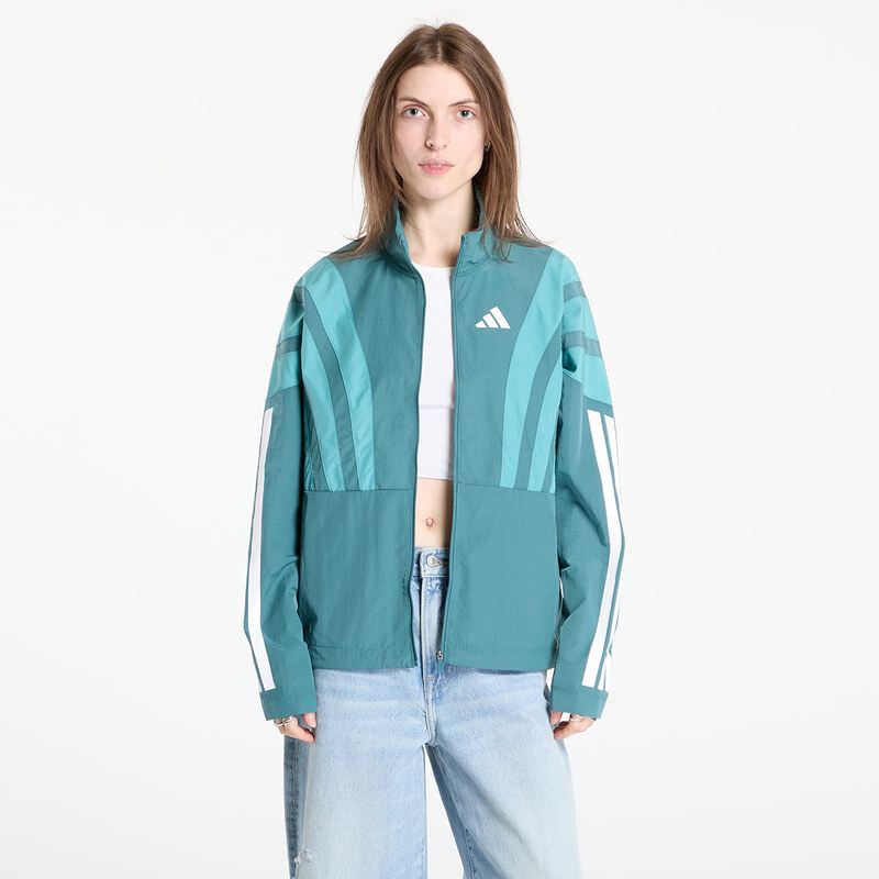 adidas Performance Bunda adidas Adizero Archive Running Jacket Preloved Teal/ White M