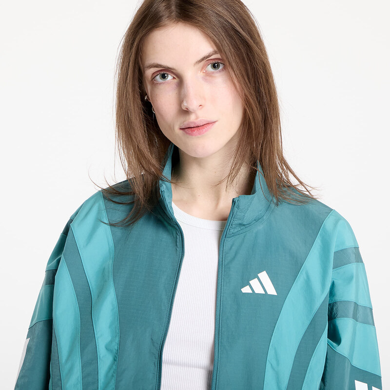 adidas Performance Bunda adidas Adizero Archive Running Jacket Preloved Teal/ White M