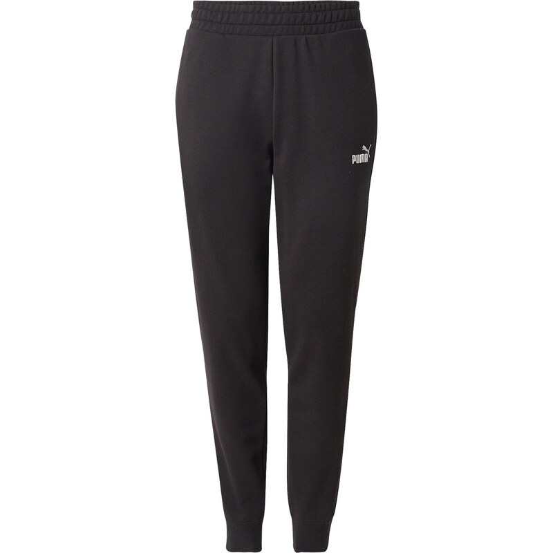 PUMA Športové nohavice Ess No. 1 čierna / biela 62661889