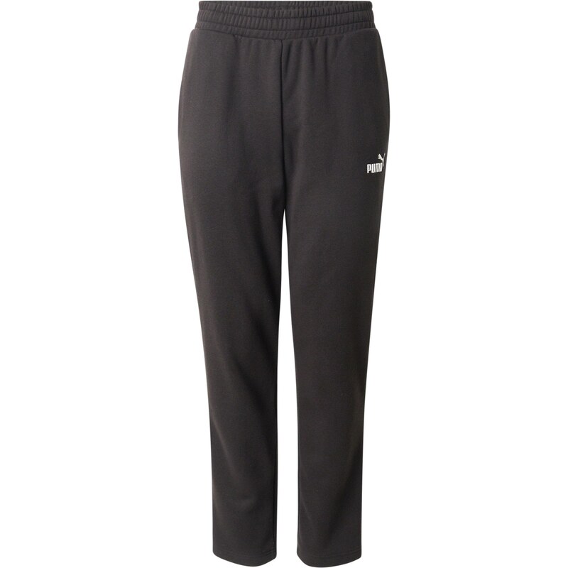 PUMA Športové nohavice ESS No. 1 čierna / biela 61974275