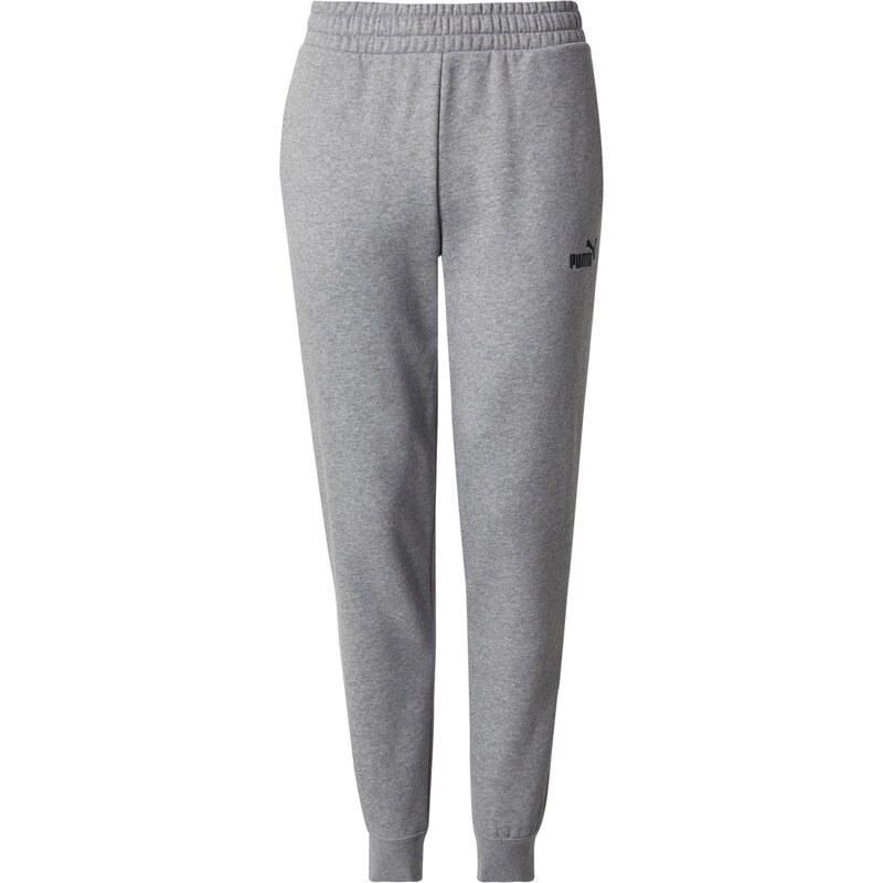 PUMA Športové nohavice ESS No. 1 sivá melírovaná / čierna 62693453