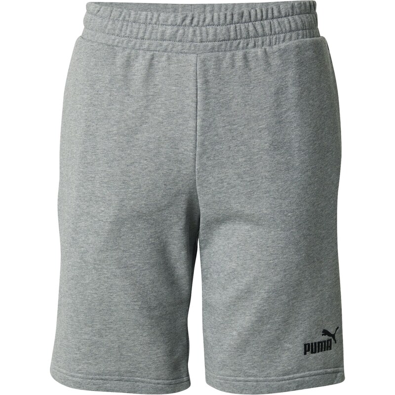 PUMA Športové nohavice ESS No. 1 sivá melírovaná / čierna 63585793